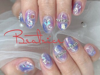 ベアトリーチェ 新宿西口(Beatrice)の写真/ショートならではの可愛さがあるんです☆自爪短いし..とサロンに行けない方もどうかお気軽にご来店下さい!