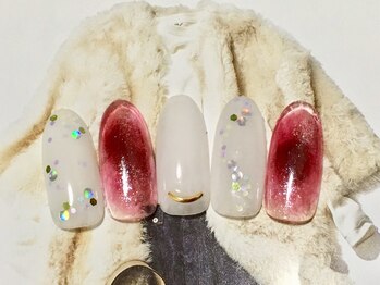 お気軽ビューティエーヴィヒ(Ewig)/1月キャンペーンネイル♪