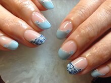 ラウト デコレーションアンドネイルサロン(Lauto Decoration&Nail Salon)/ツイードフレンチネイル