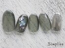 【HAND】クリアデザインネイル