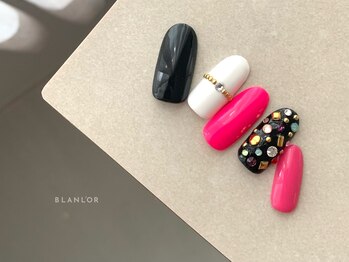 ブランロール 中目黒店(Blanl'or)/宝石ネイル
