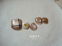 シンス(Since)/2月foot monthly design