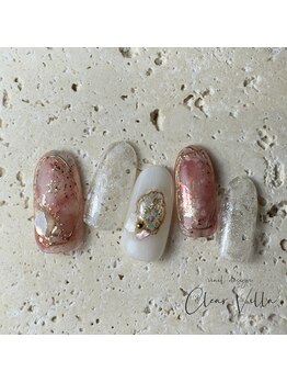 ネイルサロンクリアヴィラ(nail salon clear villa)/Design nuance¥9990