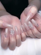 ホランイネイル(HORANGI NAIL)/フリーアートM+長さ出し