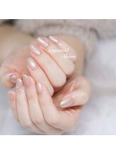 たゆ ネイル(たゆnail)/パールピンクワンカラーネイル