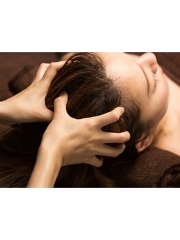 ヘッドスパで癒されたい