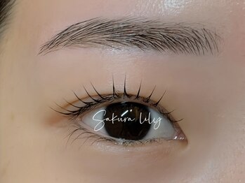 サクラリリー(Sakura Lily)の写真/肌に優しい国産ワックスを使用☆根本から立ち上げ印象的な目元へ♪眉毛のコンプレックスを解消に導きます◎