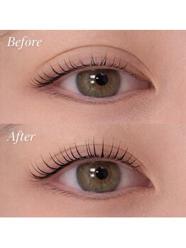 スプーンプラス アイラッシュ(spoon+eyelash)の写真/まつげの長さにお悩みの方も大歓迎★まつげパーマは下がりまつ毛や自然にぱっちり見せたい方におすすめ!