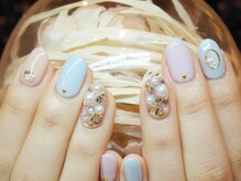 ネイルズ ララ(nails Lala)/パステルカラー。