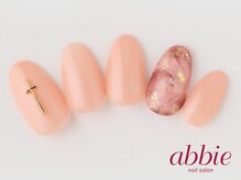 ネイルサロンアビー 北千住店(abbie)/クロスマーブル　￥8998