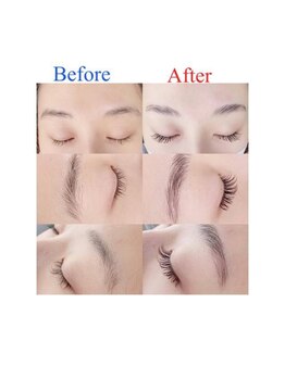 ナチュレ 新松戸店(NATURE)/バインド+ハリウッドブロウ