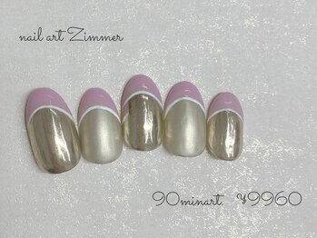 ネイルアート ジマー/90minartコース¥9960