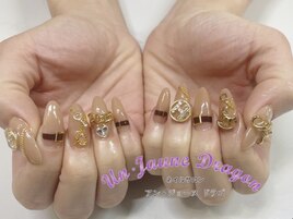 【ロングネイル】チェーンネイル