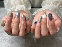 エクラス 銀座(Heclats)/ニュアンスネイル/夏ネイル