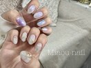 mirror nail×aurora nail