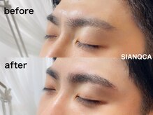 シアンカ 横浜関内店(SIANQCA)/メンズ ハリウッドブロウリフト