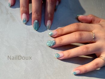 ネイル ドゥ 岡山駅前店(Nail Doux)/マーメイドネイル