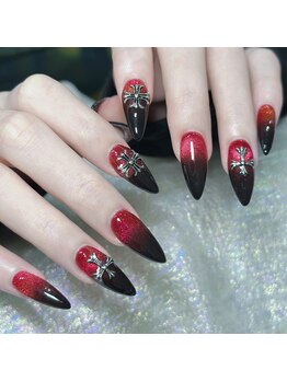 クイーンズビューティーサロン 新宿本店(Queen's beauty salon)/チップ長さ出し10本やり放題