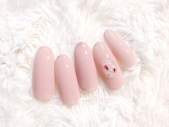 ラルネイル 大宮(Lull. nail)/＃押し花　＃オフィスネイル