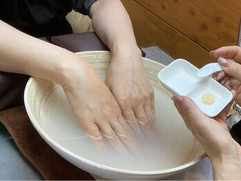 シンプリー ネイルアンドアイラッシュ 祖師谷大蔵店(Simpliee Nail&Eyelash)の写真/《自爪の負担を最小限に》フィルインで健康的な指先を◎爪の状態に合わせたケアでネイルのモチが格段にUP♪