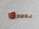 フットネイル　シンプル