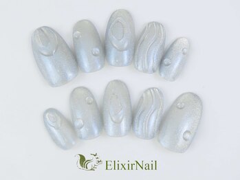 エリクサーネイル 池袋(Elixir Nail)/定額aシンプル/クーポン使用