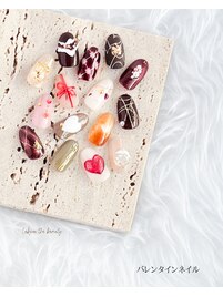 バレンタインデザインアート