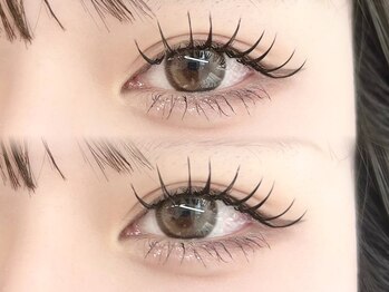 サインウィズラクエミニ(syne w Laque mini)の写真/バインドロックで存在感ある目元を演出！束感も自在で持ちがいい旬なデザイン♪