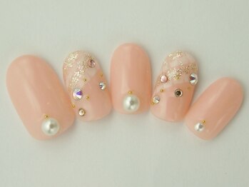 ネイルサロン ドレリッチ 大宮店(drerich)/ヌーディーピーコック