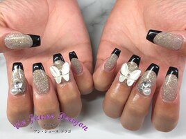 【ロングネイル】フレンチネイル