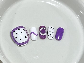 カラ ネイル 中津店(calla nail)/個性派☆ダルメシアン