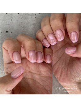 ルート12/ピンクフレンチネイル