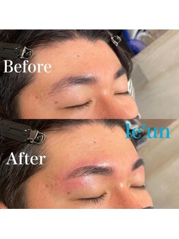 ルアン 六本木店/メンズ美眉毛スタイリング