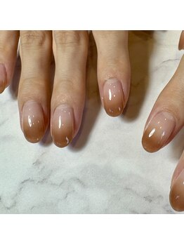 ローザネイル(Rosa Nail)/秋冬カラーグラデーション