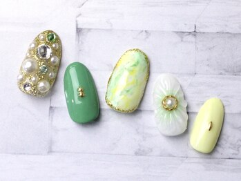 キャンアイドレッシー ヨコハマ元町店(Can I Dressy)/フラワー/タイダイ/マーブル