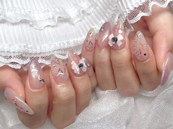 モカ 心斎橋(moca by Lee)/【Aina】さくらんぼネイル