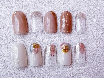 ネイルサロン 爪吉の写真/【定額ネイル¥6800】シンプルからデザイン性のあるネイルまで幅広くご用意♪【アート2本¥6000/4本¥6600】