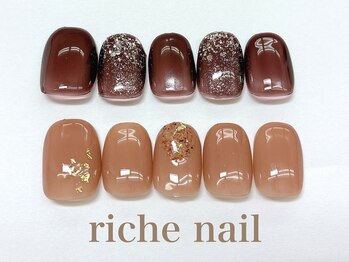 リッシュネイル 新百合ヶ丘店(riche nail)/シンプルアートコース