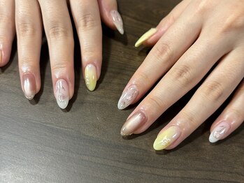 ネイルサロン ラメール(La mer)/フラワーネイル　　￥7650