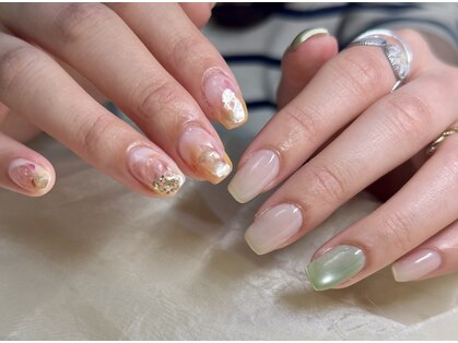 amu nail 上野御徒町【フィルイン/パラジェル】の写真