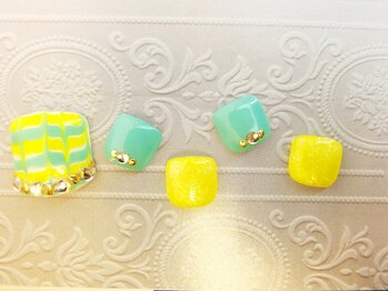 ティーエヌ 名古屋矢場町店/フット サンプルデザイン￥6500