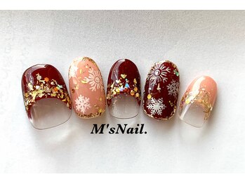 エムズサロン(M's Salon.)/定額ネイル/9500