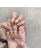 アティックネイルアトリエ(attic nail atelier)/押し花ネイル★
