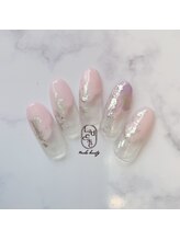 ネイルサロン ラディエス (Nailsalon Ladeesse)/シンプルデザイン￥７７００