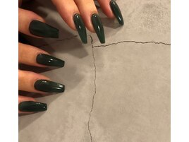 ディープグリーンワンカラー♪♪