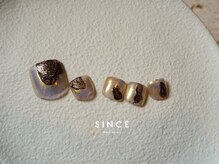 シンス(Since)/2月foot monthly design