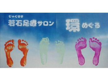 めぐる/看板作ってみました