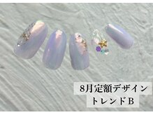 ワンフォアスマイル 北谷店(One for smile)/8月の定額ネイルデザイン☆