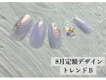 ワンフォアスマイル 北谷店(One for smile)/8月の定額ネイルデザイン☆