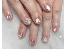 コンサート(Concert)/ショートでも上品な冬ネイル